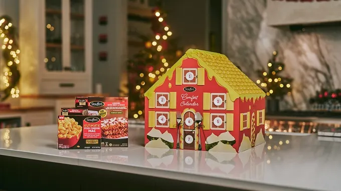 Stouffer's® Gets Into Holiday Spirit With A Frozen Meals First, An Advent Calendar Filled With Family Favorites