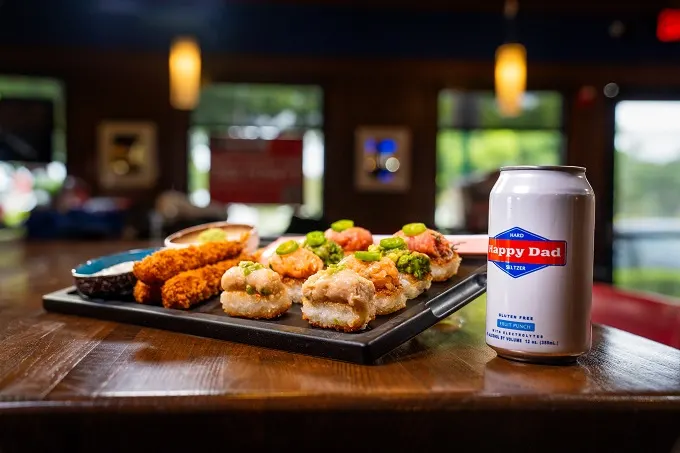 TGI Fridays Is Transforming Its Culinary And Beverage Programs With New & Expanded Brand Partnerships From C3, Including Krispy Rice Sushi, Happy Dad Hard Seltzer And Howler Head Bourbon, To Engage New Millennial And Gen Z Customers
