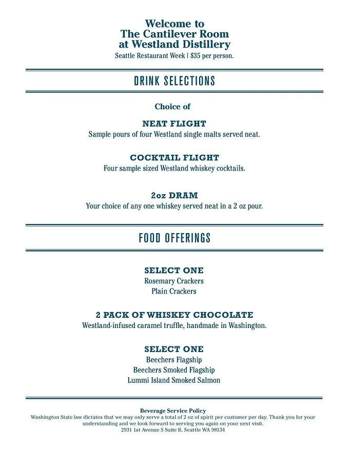 Seattle Restaurant Week 2023: Menus, Dates