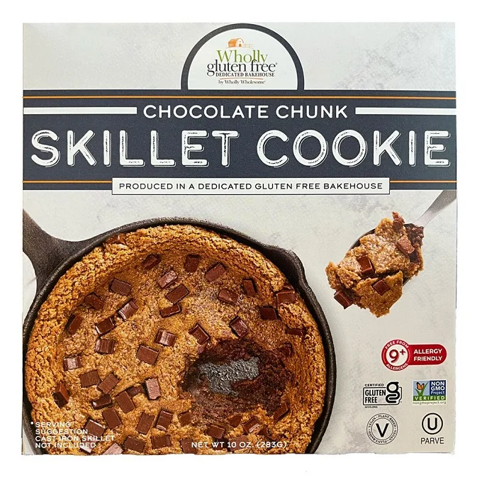 Wholly Gluten Free, Part Of The Run-A-Ton Family Of Brands, Unveils Chocolate Chunk Skillet Cookie In Partnership With Spokin, Inc.