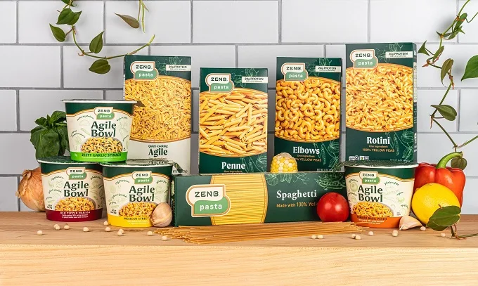 ZENB Yellow Pea Pasta Lands At Jewel-Osco Stores