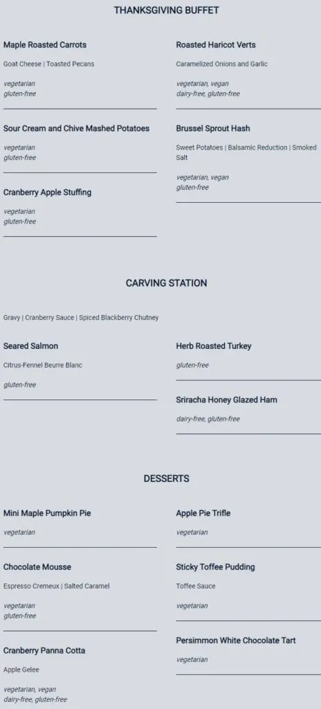 Thanksgiving Seattle 2023: Dinner, Turkey to Go, Restaurants