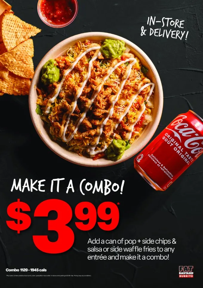Welcome to "Walk-In Wednesday" at Fat Bastard Burrito