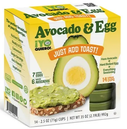 &iexcl;Yo Quiero! Amps Up Avocado Toast With Its New Avocado & Egg