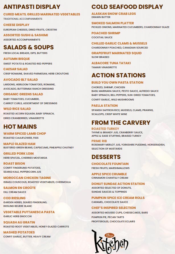 Thanksgiving Edmonton 2023 AB Dinner, Turkey to Go, Restaurant