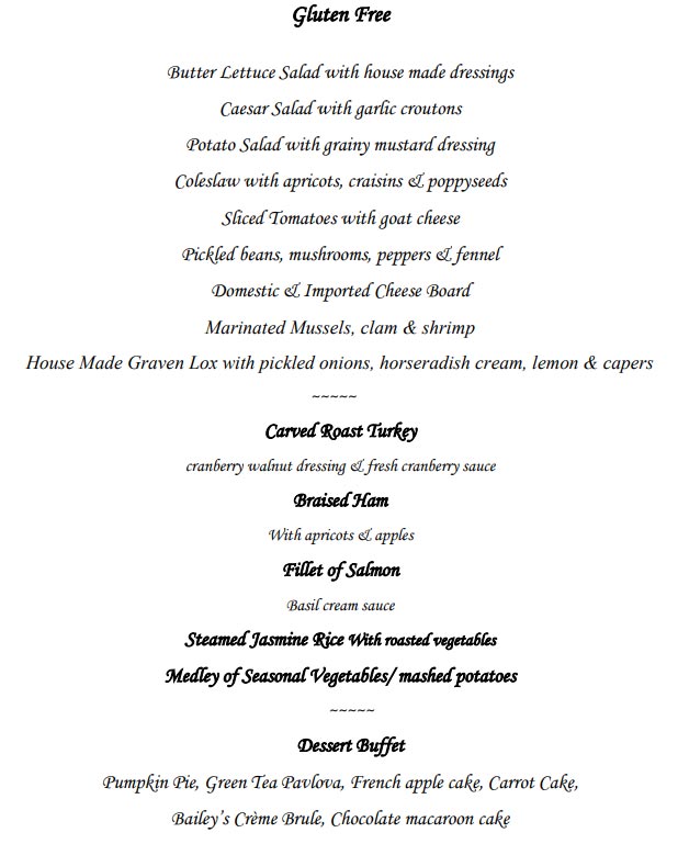 Thanksgiving Edmonton 2023 AB Dinner, Turkey to Go, Restaurant