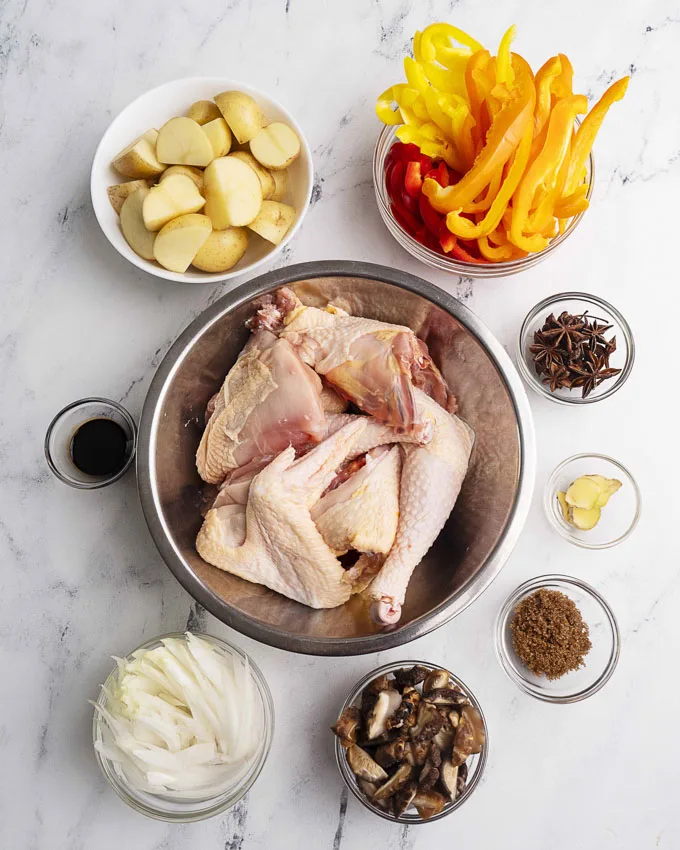 Fall Chicken Stew - One Pot Recipe