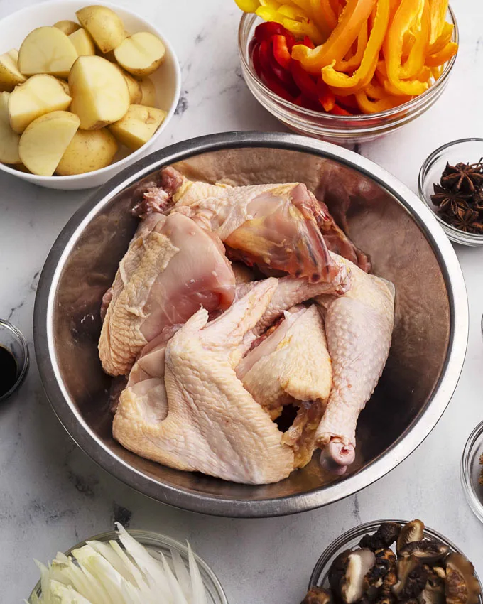 Fall Chicken Stew - One Pot Recipe