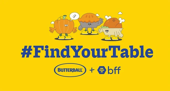 Butterball And Bumble For Friends Unite To Encourage Togetherness This Holiday Season