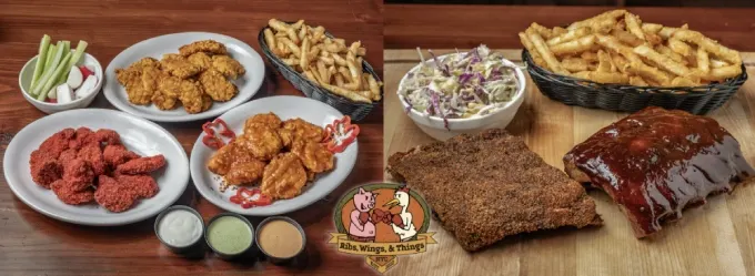 Ribs, Wings, & Things Opens in Rainhas Churrascaria