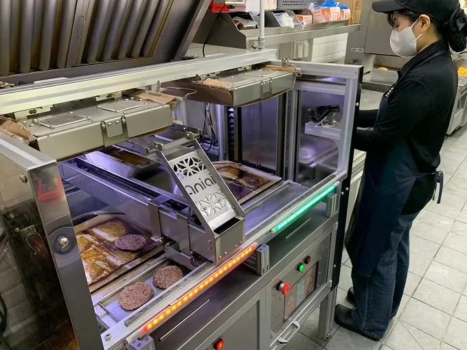 Aniai's AI-Powered Hamburger Cooking Robots Expand Into North America