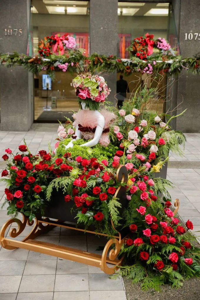 Fleurs de Villes NOËL announces Vancouver's only free festive floral trail