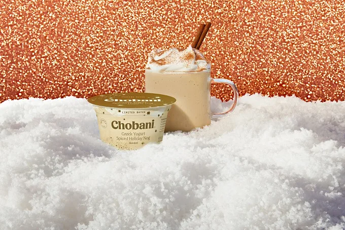 'Tis The Season: Chobani Rolls Out New Greek Yogurt Spiced Holiday Nog And Returning Seasonal Favorites