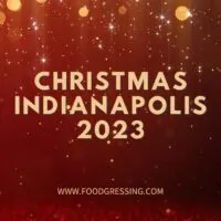 Christmas Indianapolis 2023: Dinner, Turkey to Go, Restaurants