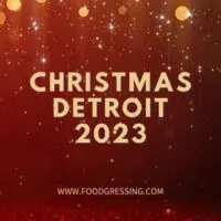 Christmas Detroit 2023: Dinner, Turkey to Go, Restaurants