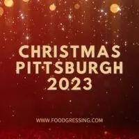 Christmas Pittsburgh 2023: Dinner, Turkey to Go, Restaurants