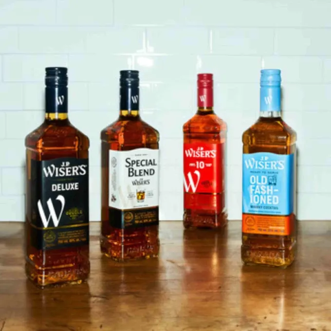 J.P. Wiser's Launches Bold New Look Across Iconic Whisky Portfolio