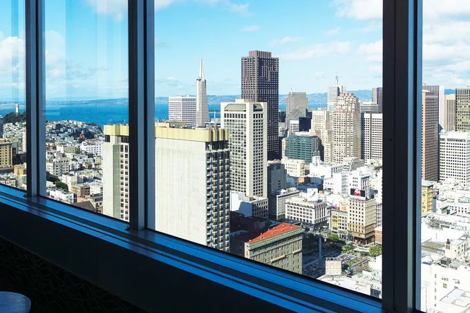 Cityscape - Tallest Skybar in San Francisco