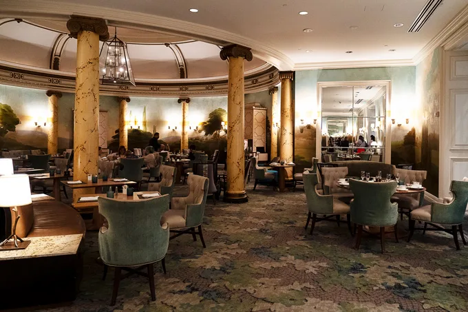 Afternoon Tea at The Laurel Court, Fairmont San Francisco