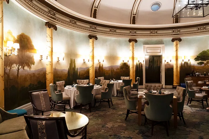 Afternoon Tea at The Laurel Court, Fairmont San Francisco