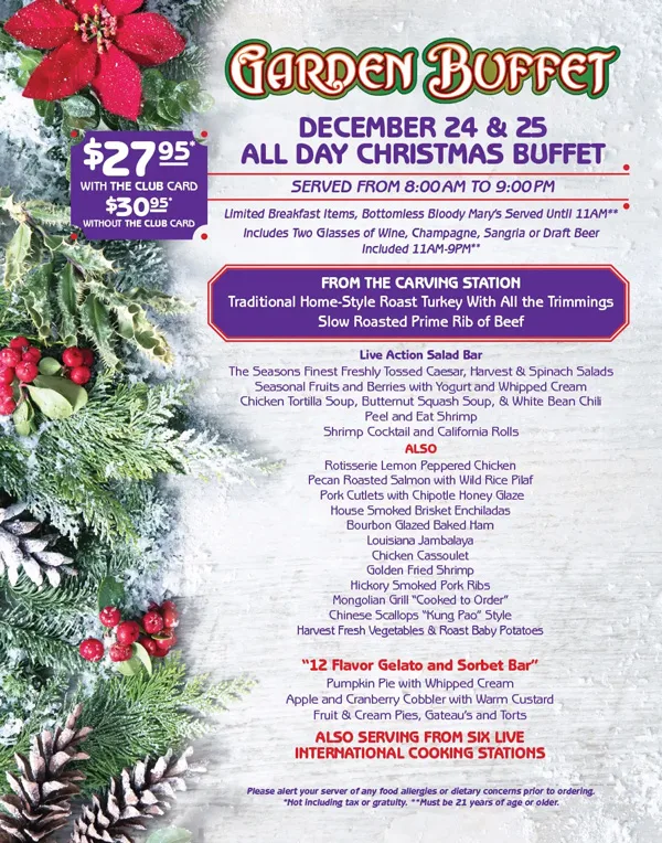 Christmas Las Vegas 2023: Dinner, Turkey to Go, Restaurants