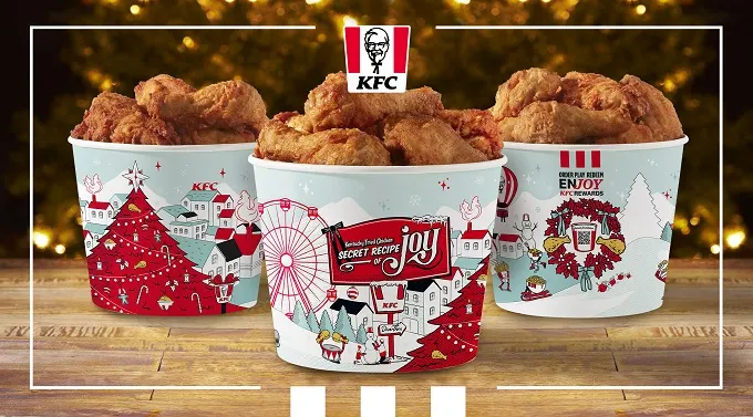 KFC Has The Secret Recipe For Joy This Holiday Season: New Holiday Buckets And KFC Shop Holiday Collection!