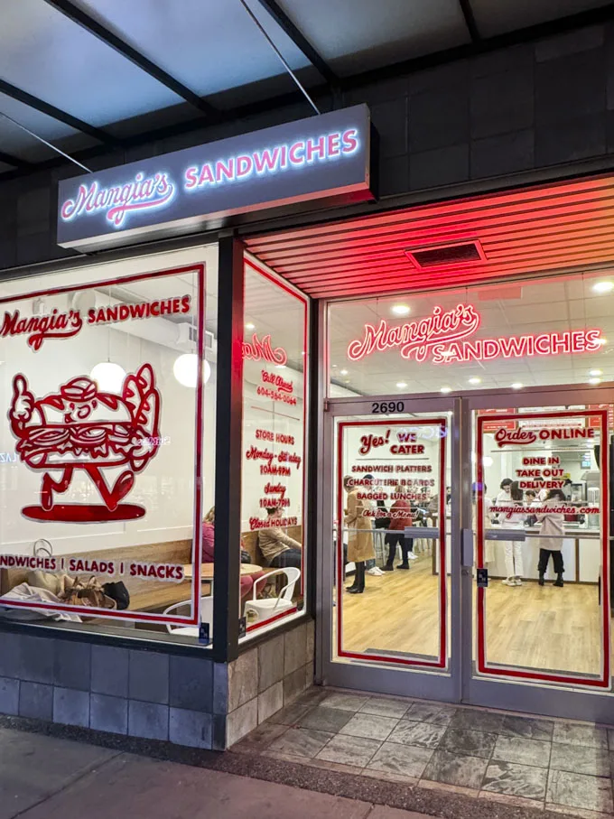 Mangia's Sandwiches - New Italian Sandwich Shop in Vancouver