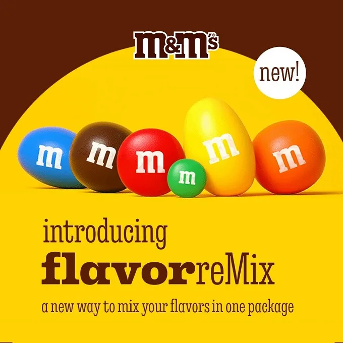 Mars Is Mixing Up The Holiday Season With First-Ever New Digital Experience - The M&M's Flavor Remix