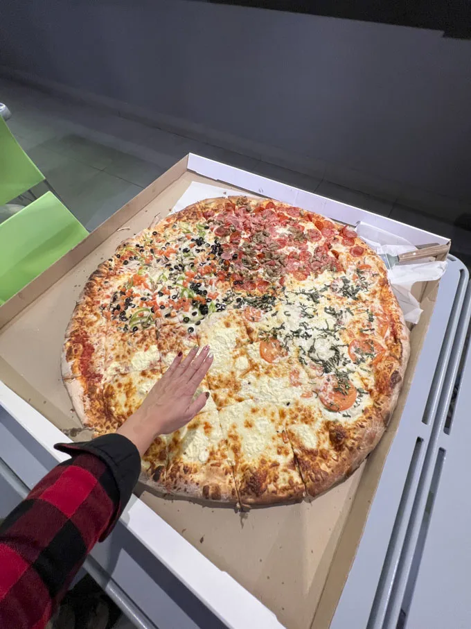 Biggest Pizza in Las Vegas - 36" at Napoli Pizzeria