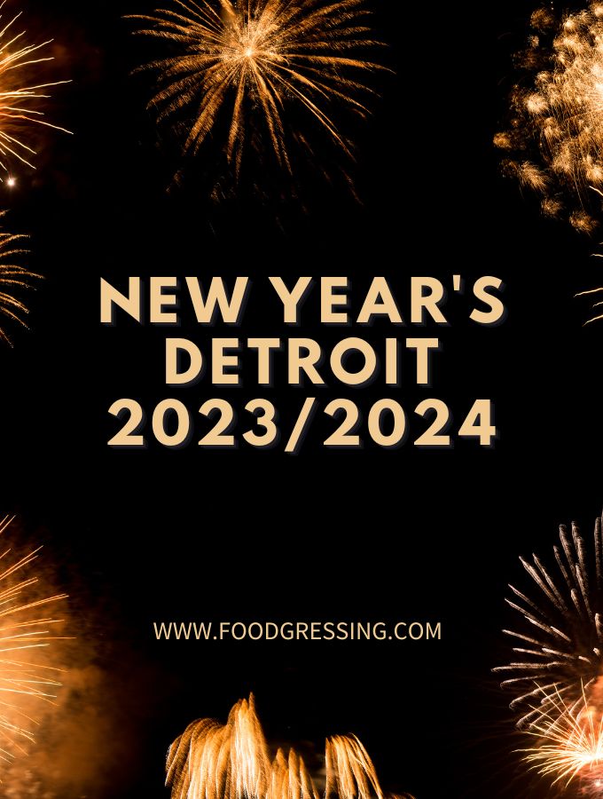 New Year's Eve Detroit 2023 | New Year's Day 2024