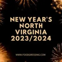 New Year's Eve North Virginia 2023 | New Year's Day 2024