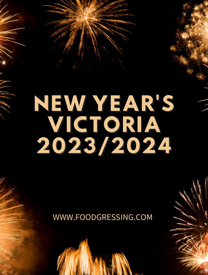 New Year's Eve Victoria BC 2023 | New Year's Day 2024