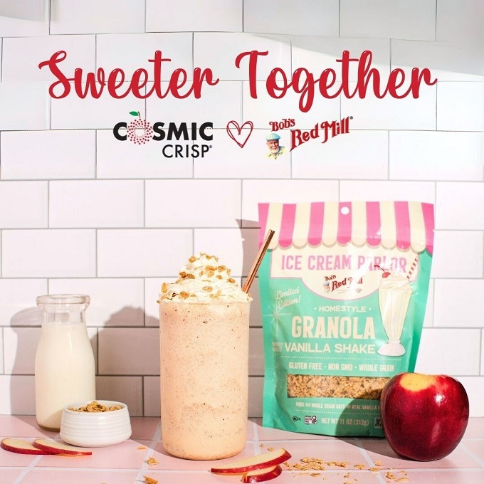 Cosmic Crisp Apples & Bob's Red Mill Celebrate The Start Of Baking Season With "Sweeter Together" Promotion