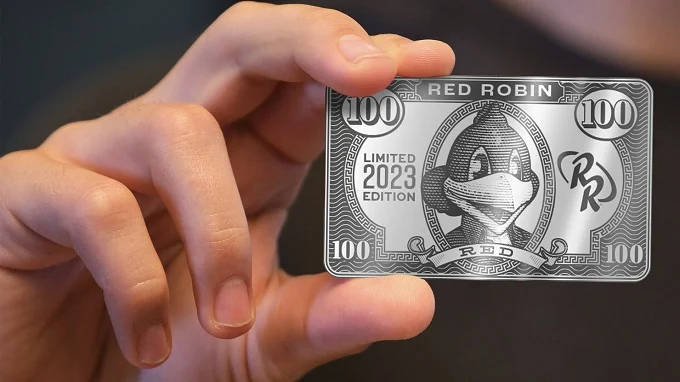 Red Robin Introduces Limited-Edition Gift Card That Doubles As A Pass To Free Appetizers In 2024