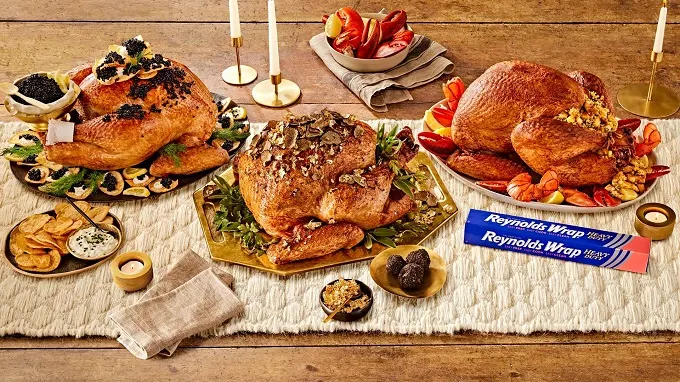 Elevate Your Thanksgiving Feast with Reynolds Wrap Bougie Birds Trio