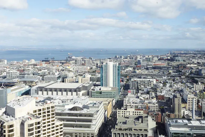 Cityscape - Tallest Skybar in San Francisco