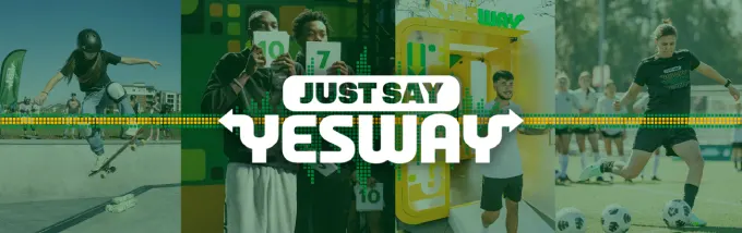 Subway Canada Challenged Local Communities to say YESWAY with the help of Scottie Barnes, Christine Sinclair and Fay De Fazio Ebert