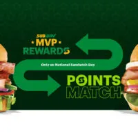 Subway Invites You To 'Refresh' Your Restaurant Loyalty By Matching Up To 25 Million Points On National Sandwich Day