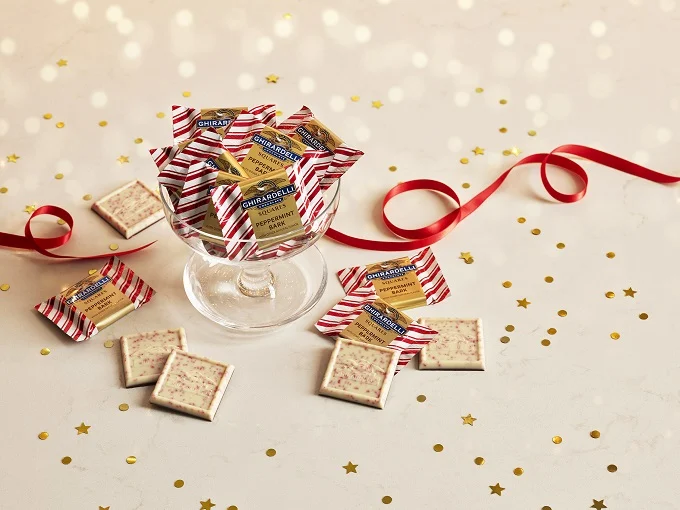 Ghirardelli Chocolate Company Signals The Return Of Peppermint Bark Season With Two New Products