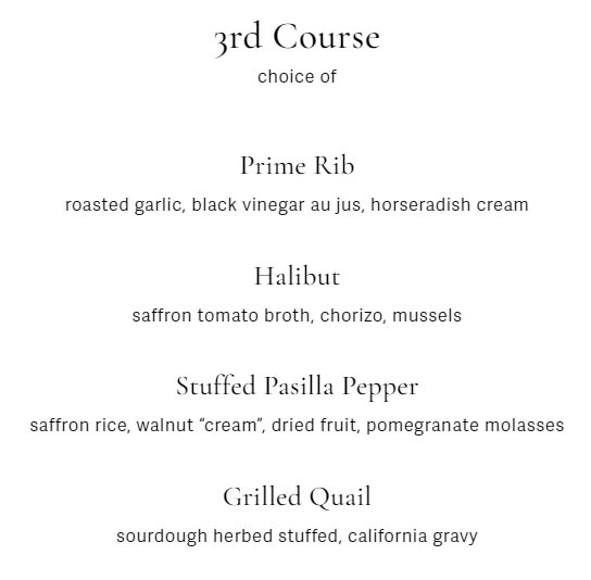 Christmas San Diego 2023 Dinner, Turkey to Go, Restaurants