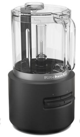 KitchenAid Cordless 5 Cup Food Chopper in Matte Charcoal Grey