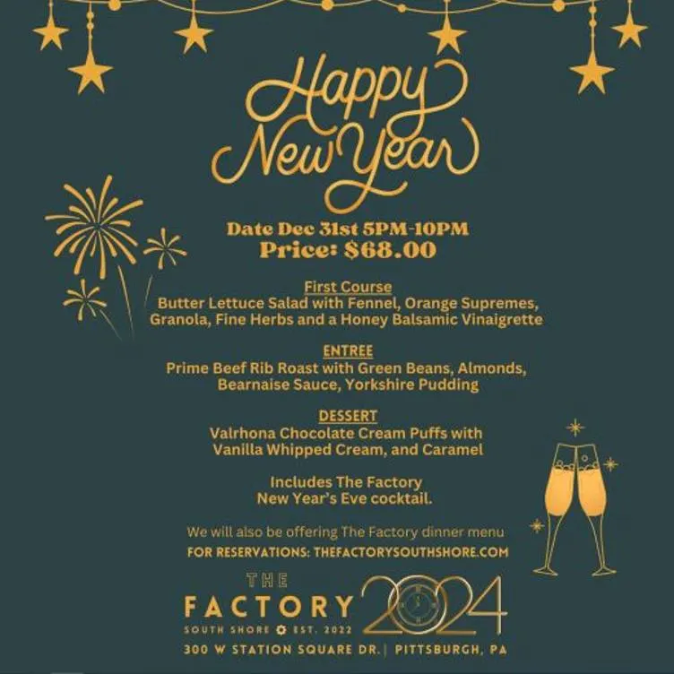 New Year's Eve Pittsburgh 2023 | New Year's Day 2024