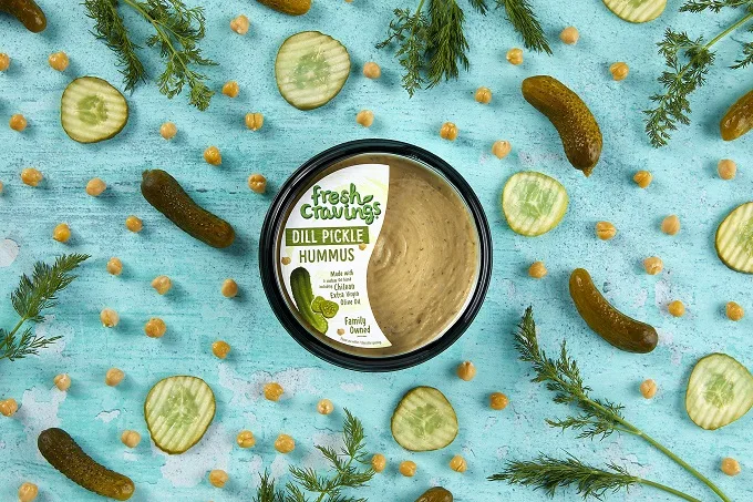 Fresh Cravings Expands Hummus Lineup At Walmart With Taj&iacute;n Chili Lime And Dill Pickle Flavors