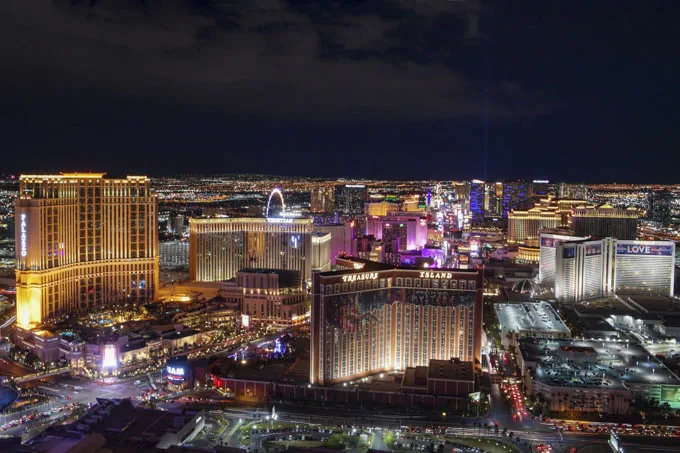 Las Vegas New Year's Eve Fireworks 2023 - 2024