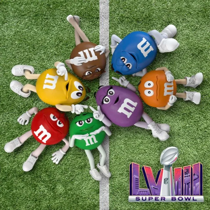Mars Returns To Super Bowl LVIII with M&M'S Ad Designed for all Funkind