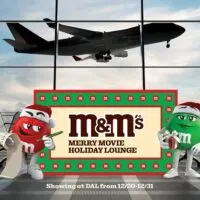 Mars Introduces M&M's Merry Movie Holiday Lounge To Spread Cheer To Travelers This Season