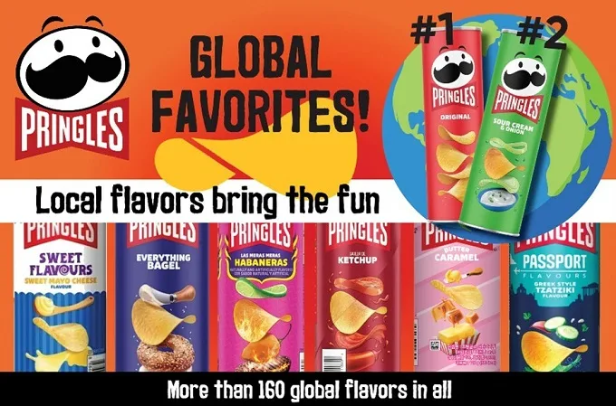 We're More Alike Than We Think; Two Pringles Flavors Come Out On Top Globally
