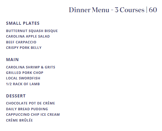 Charleston Restaurant Week 2024: Menus, Dates