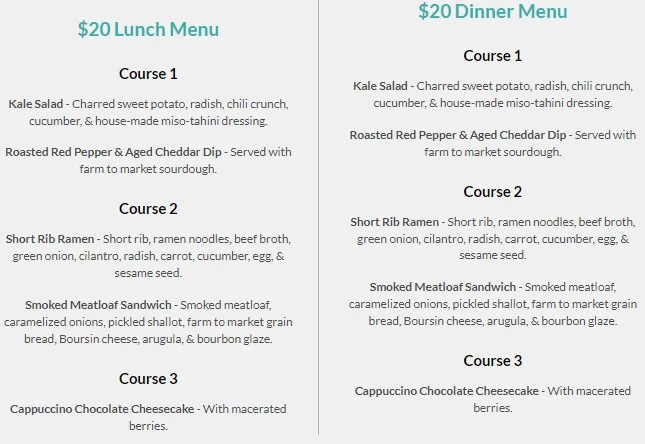 Kansas City Restaurant Week 2024: Menus, Dates