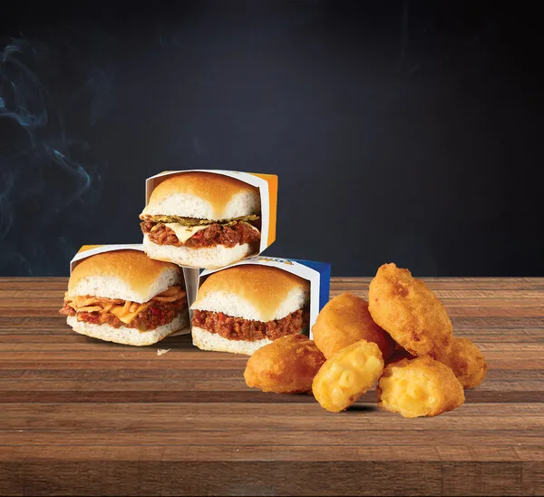 White Castle Adds Comfort To The Winter Months With The Return Of Its Fan Favorite Sloppy Joe Sliders And Mac & Cheese Nibblers